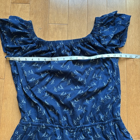 Vineyard Vines Nautical Shorts Romper in Medium - Picture 2 of 4